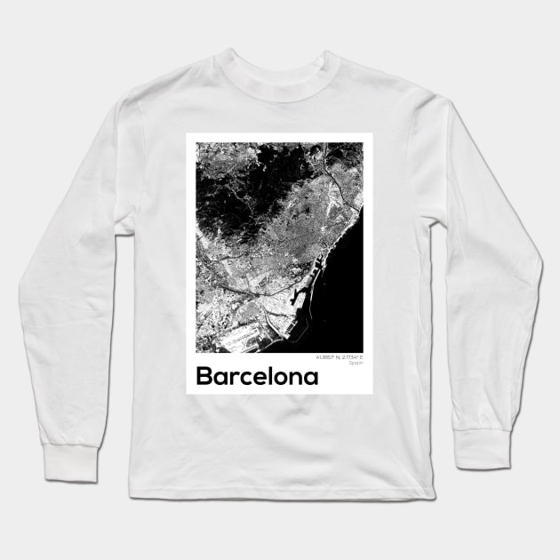 Barcelona Long Sleeve T-Shirt by Akman